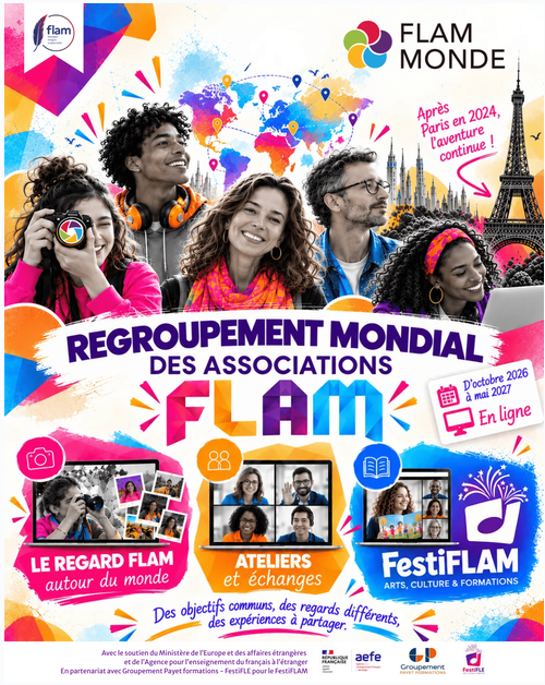 Visuel Rencontre 2026 2027 FLAM Monde